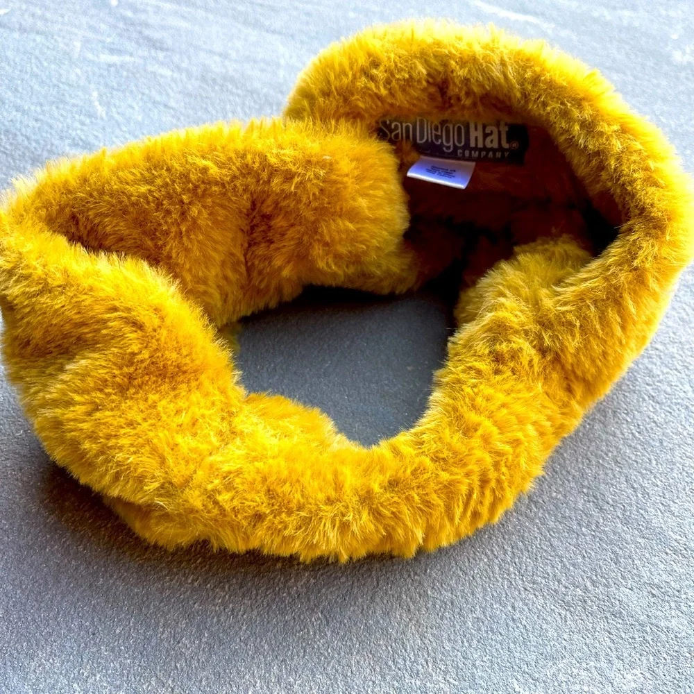 Faux Fur Twist Ear Warmers